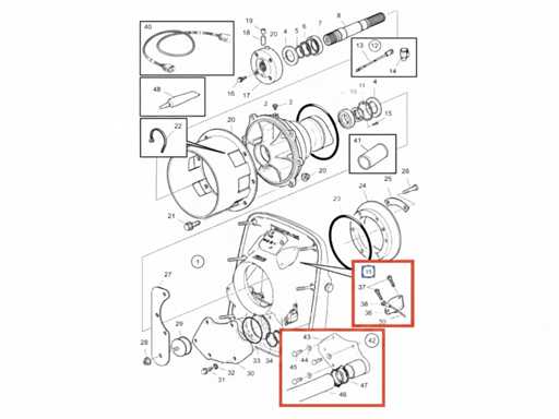 Volvo Penta Jack Einstellungsflansch-Kit – 3807366