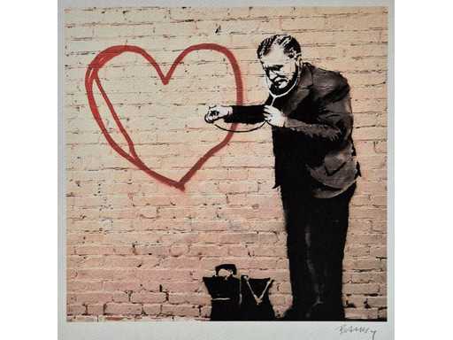 Litho Banksy ‘Peace Love Doctor’