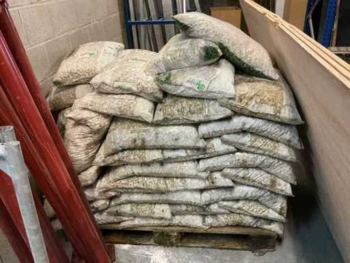 Gletscherweiß/Kalksteingrauer 20 kg Kieselstein 1,3 m³