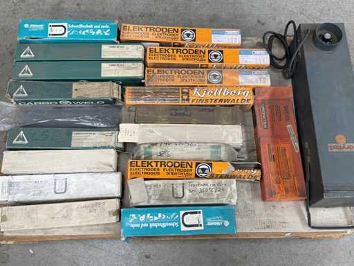   Lots of welding electrodes