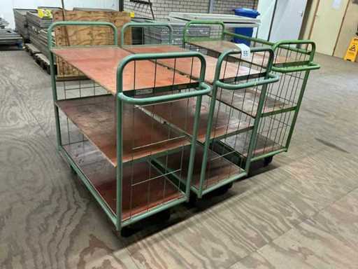 Haneu Warehouse trolley (3x)