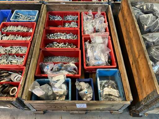 Charge von Befestigungselementen