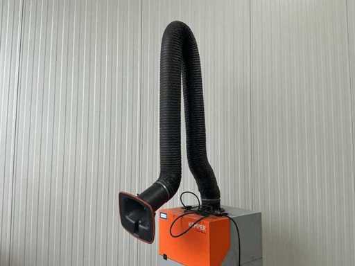 Kemper Lasdampafzuiginstallatie