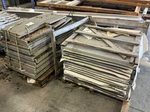 Batch of various stone borders