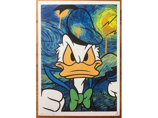DEATH NYC: Van Gogh Donal Duck 54/100