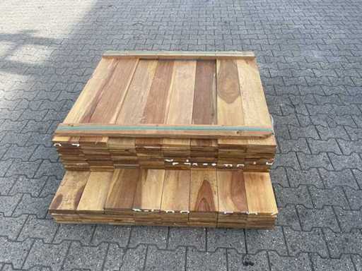 Guyana Ipé Country Grade Planks Planed 1000-1500x140x18mm (132x)