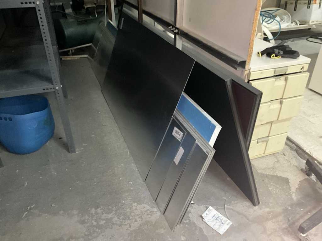 Various aluminium sheets