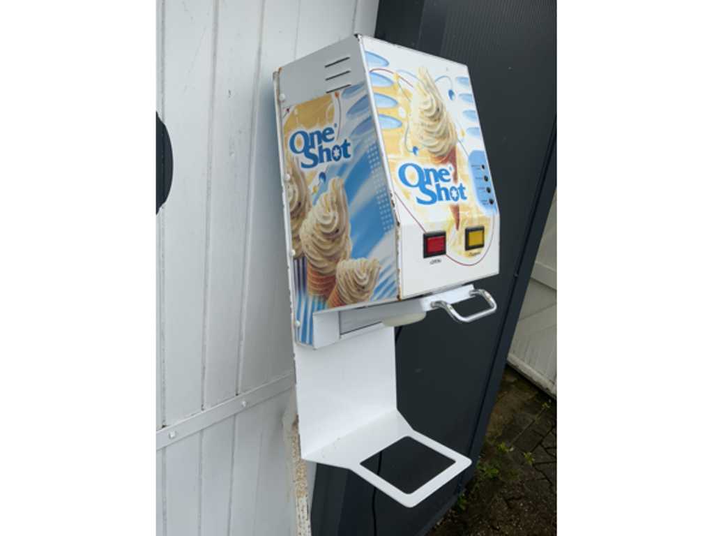 One shot ice online cream machine