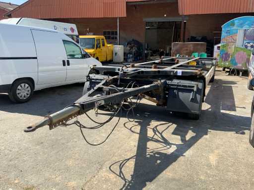 Krone AZ gezogener Containeranhänger