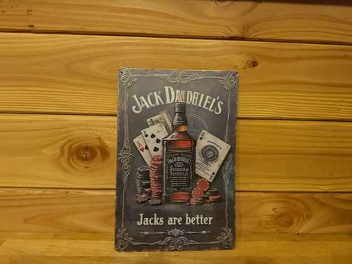 Metalen reclamebord 30x20cm