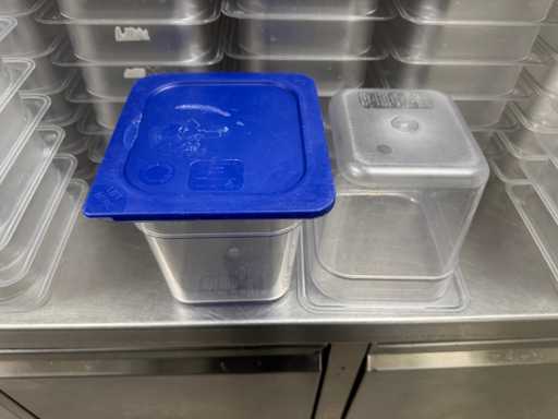 Carlisle - GN 1/6-150 - Kunststof gastronormbak met deksel (20x)