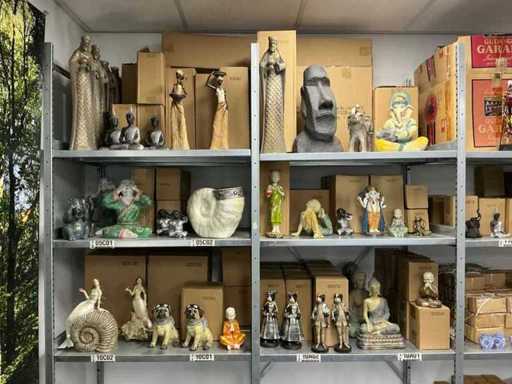 Partij diverse decoratie beelden (120x)