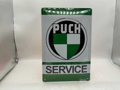 Puch Metallschild