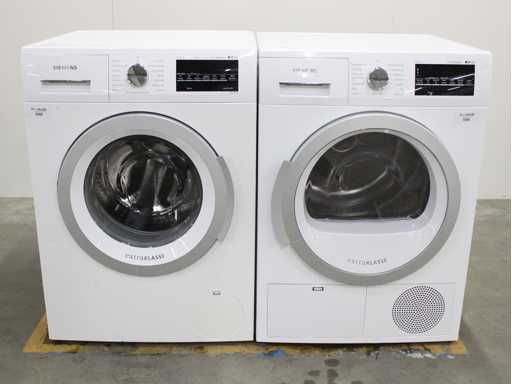 Siemens iQ500 iSensoric iQdrive extraKlasse Wasmachine & Siemens iQ500 iSensoric extraKlasse Wasdroger