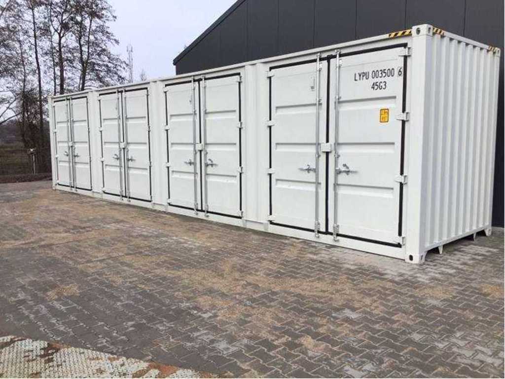 LYPU - 40 ft HQ high cube - Opslag container met 4 zijdeuren