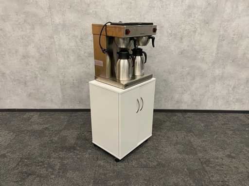 Bartscher Contessa Duo - Kaffeemaschine mit mobilem Mobiliar