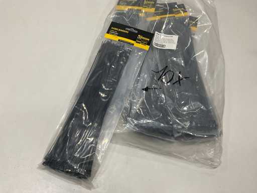 10 serie di costole di cravatta