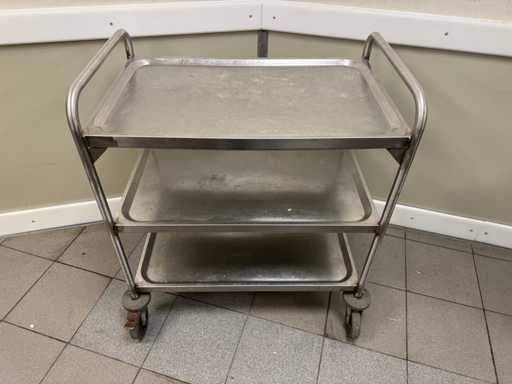 Blanco - RVS serveerwagen