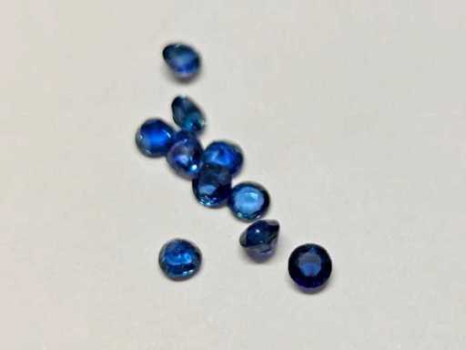 10-Natuurlijke Blauwe Saffier-1,37 Cts