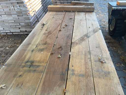 Guyana Ipé Dielen gehobelt 2500x190x16mm (90x)