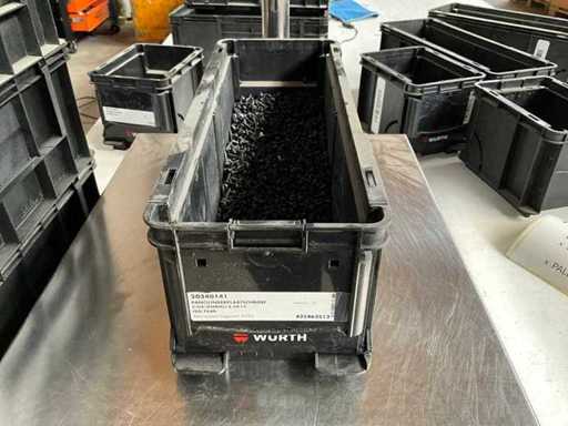 Würth 4,76 kg Pfannen-Zylinder-Plattenschraube 3,5 x 13 im stapelbaren Behälter