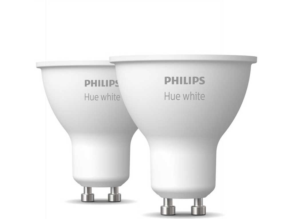 Philips Hue GU10 alb cald - 2pack Sursă de lumină (2x)
