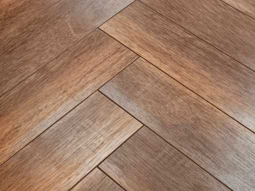 8 m2 Laminate herringbone - 504 x 84 x 8 mm