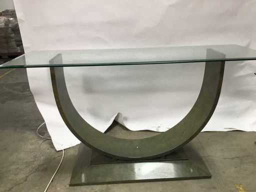 Szafka kredensowa z stolikiem bocznym