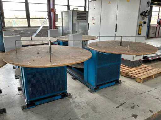 Industriële haspels (4x)