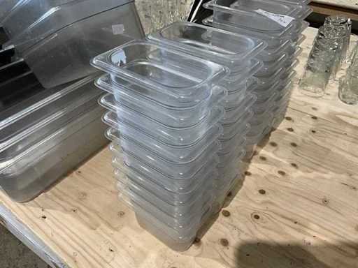 Vassoio Gastronorm in plastica GN 1/9-100 (20x)