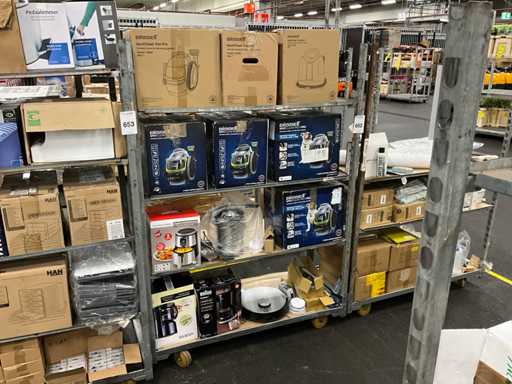 Partij huishoudelijke apparaten retourgoederen