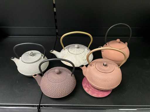 Żeliwne czajniki Bredemeijer (5x)