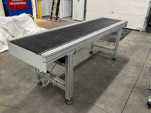 Slip-torque roller Transportband