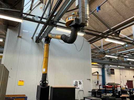 Plymovent 1800 Lasdampafzuiginstallatie (4x)