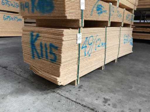 OSB sheets 12mm 675x2500mm (49x)