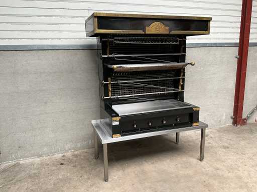 Ubert - FF 34E - Rôtissoire à poulet grillé