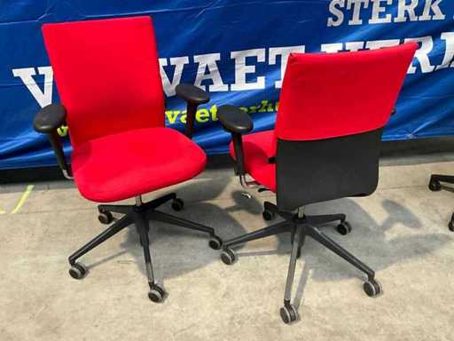 Vitra Bureaustoel (4x)