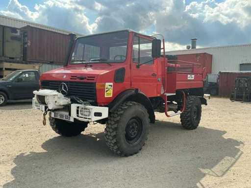 Mercedes Benz Unimog 435 F Camion dei Vigili del Fuoco
