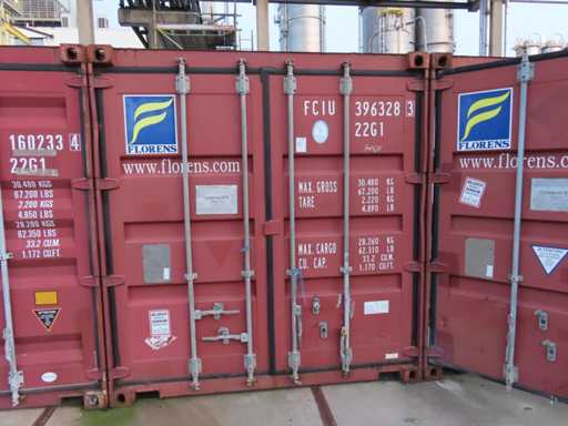 2008 - Kontener transportowy 20 stóp