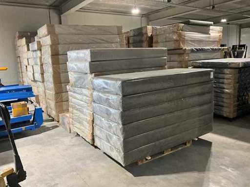 Série de différentes bases de sommiers