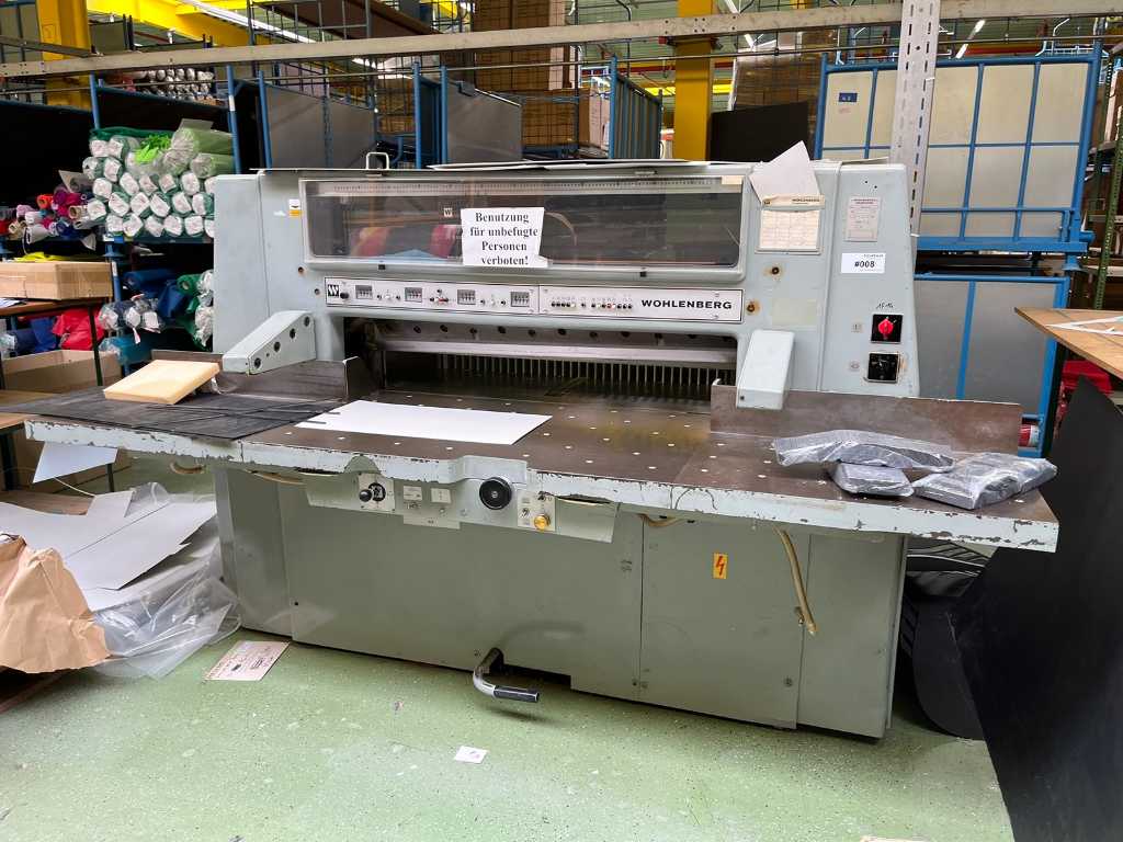 1990 WOHLENBERG 115 PT high-speed cutter