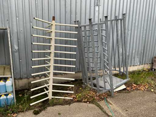 Drehtor aus verzinktem Stahl