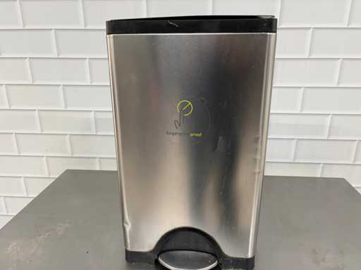 Simplehuman - Bidone dei rifiuti in acciaio inossidabile