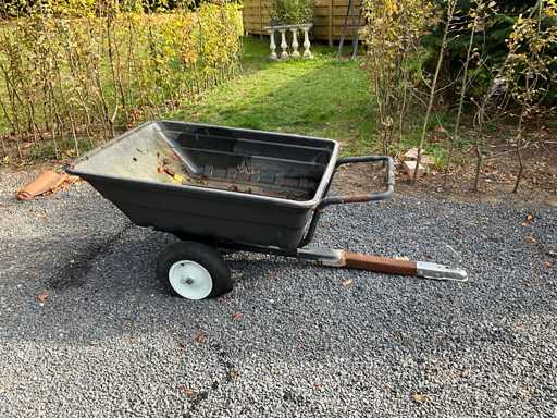 Aanhangwagen voor zitmaaier