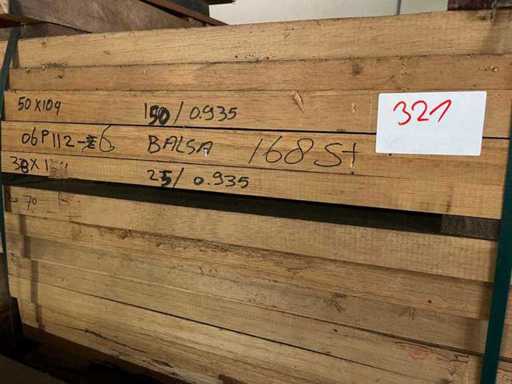 Balsa Sawn Timber Grade I Wood