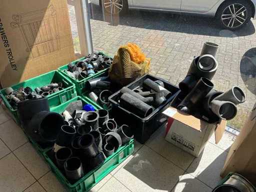 Batch of PE electrofusion couplings