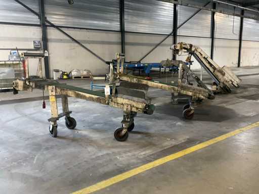 Opvoer- transportband (5x)