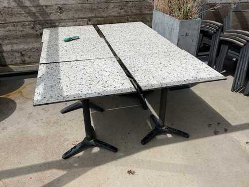 Satelliten-Terrassentisch (6x)