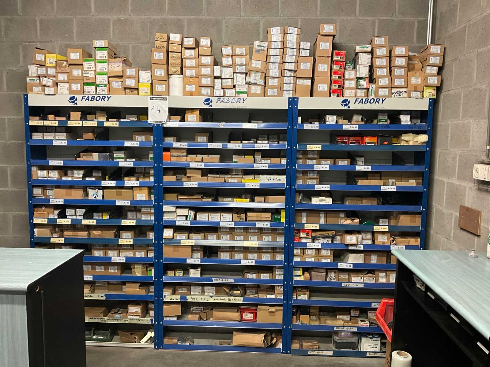 Fabory spax pgb-fasteners… Large batch of fasteners