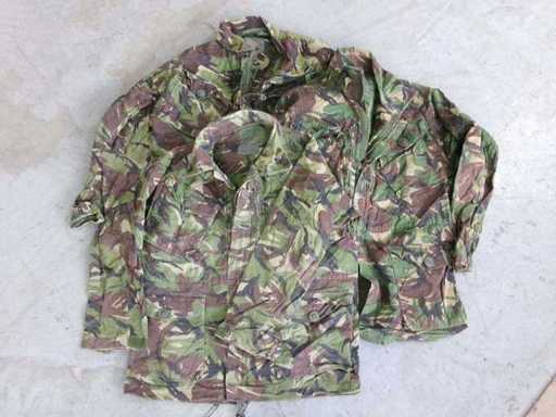 British Field Jacket, Smock, DPM camouflage, used, zipper defective (R18) (25x)